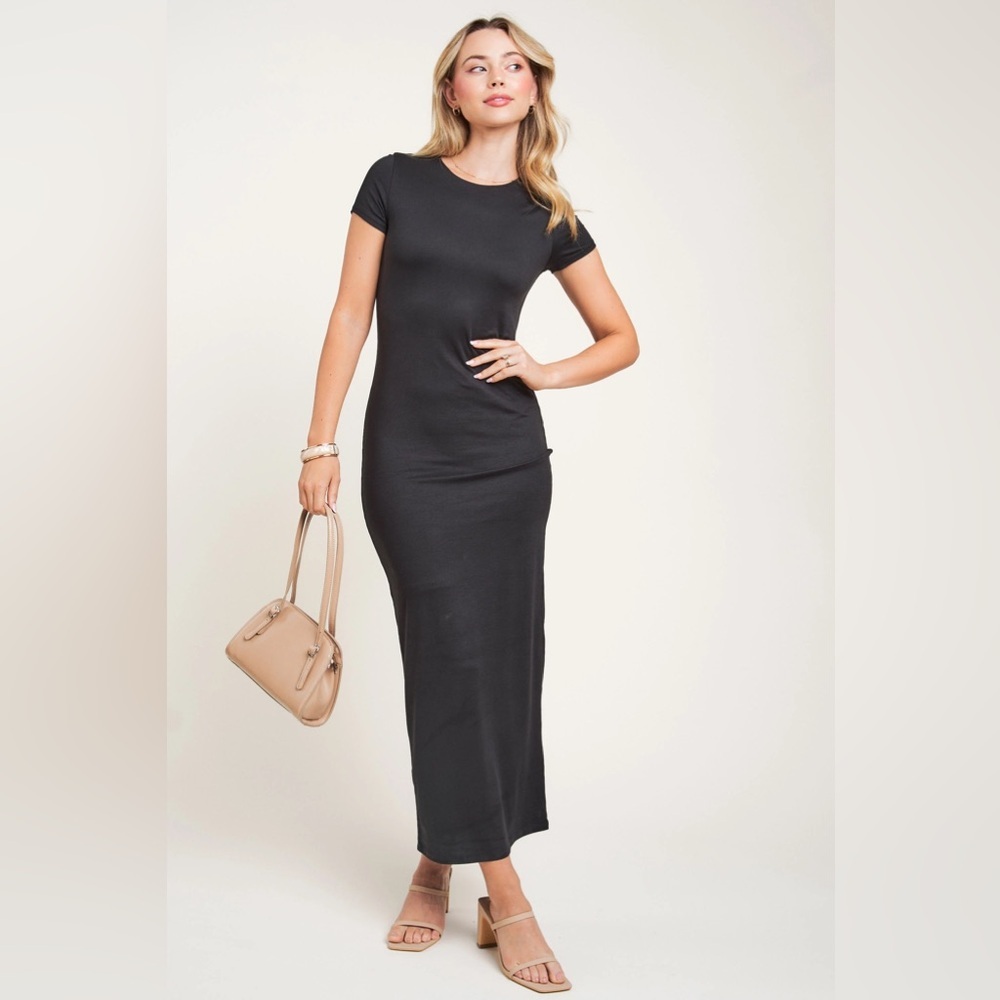 Popular21 Black Maxi Dress